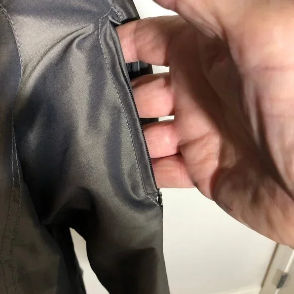 Rare Boeing Collectible Unisex Hooded Parka Jacket | Metallic Green-Bronze XL - Picture 11 of 15